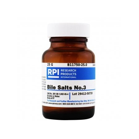 Rpi Bile Salts No 3, 25 G B11750-25.0